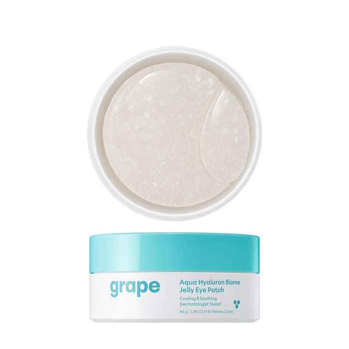 Grape Aqua Hyaluron Biome Jelly Eye Patch