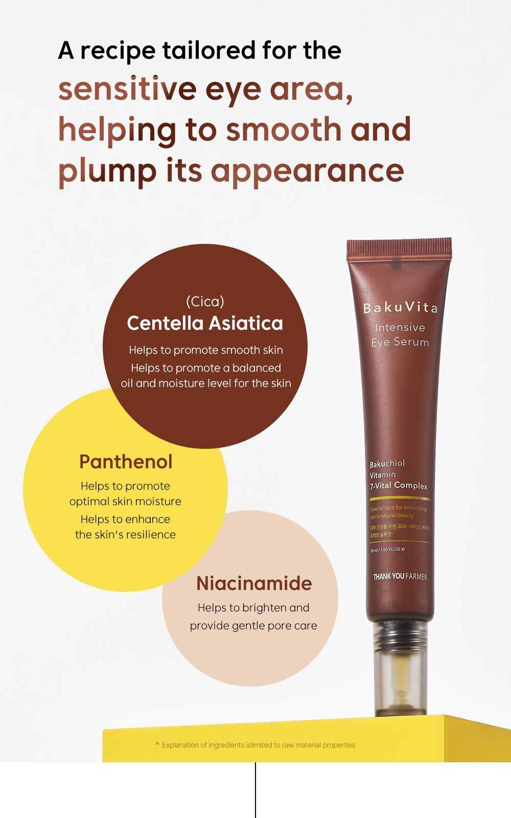 BakuVita Intensive Eye Serum details, part 9