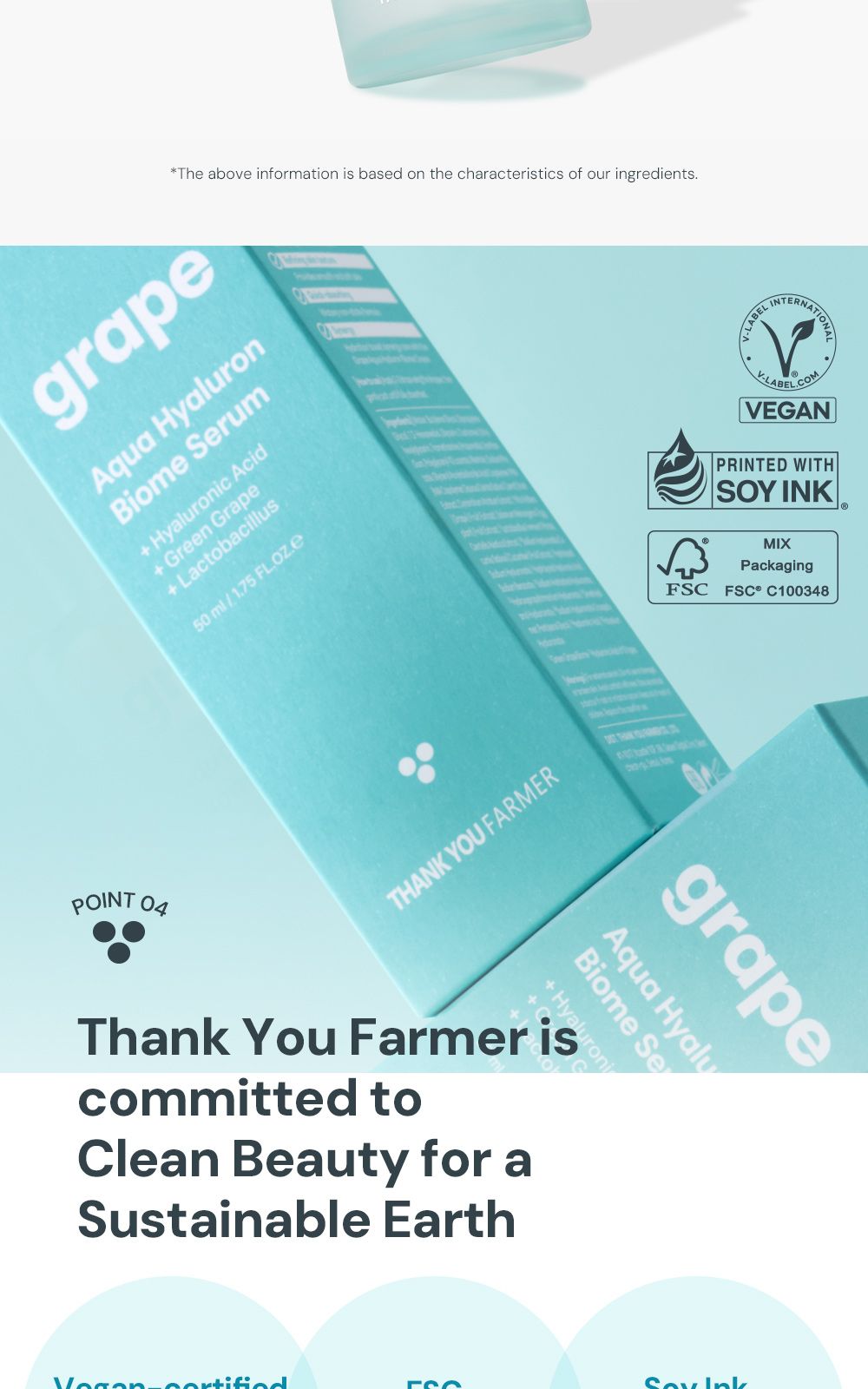 Grape Aqua Hyaluron Biome Serum details, part 10