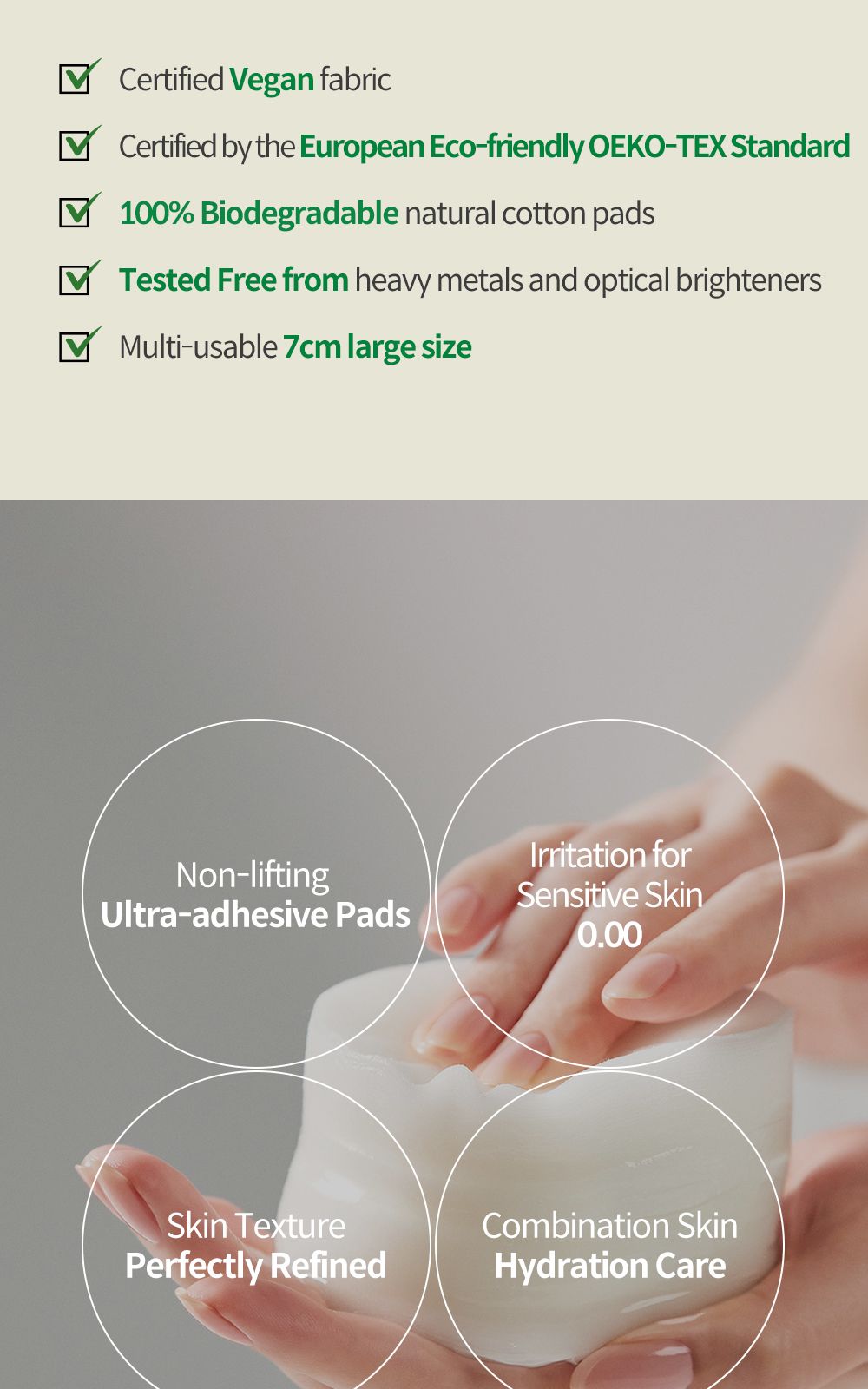 Phyto Relieful™ Cica Toner Pad details, part 7