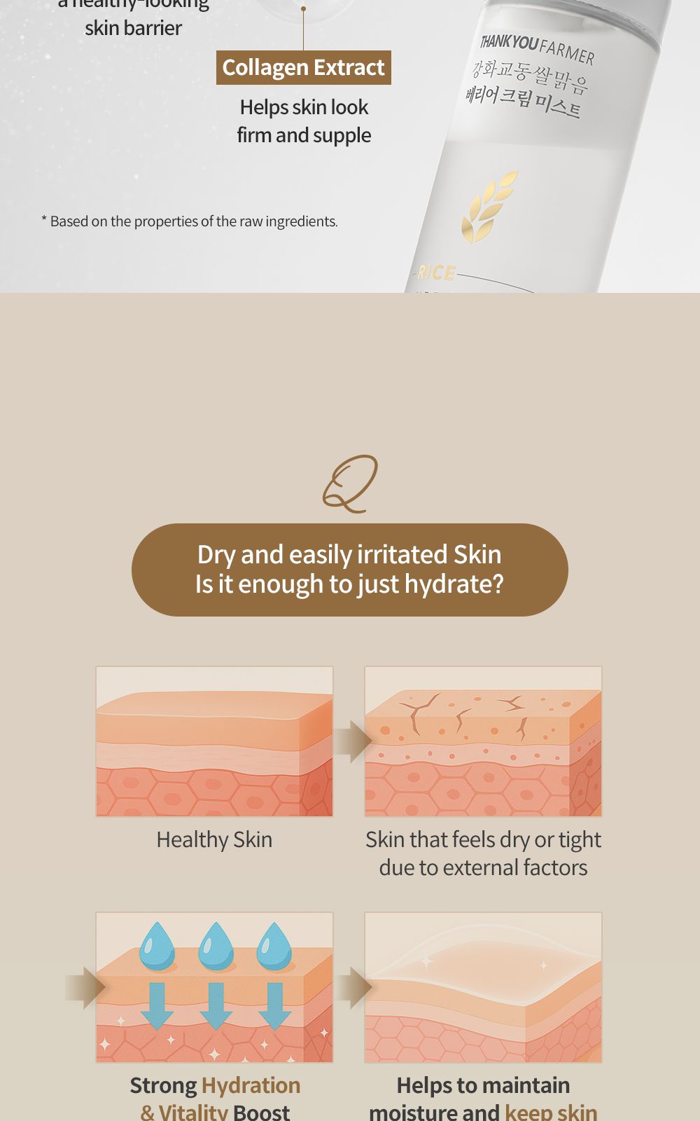 Rice Pure Barrier Cream Mist details, part 4