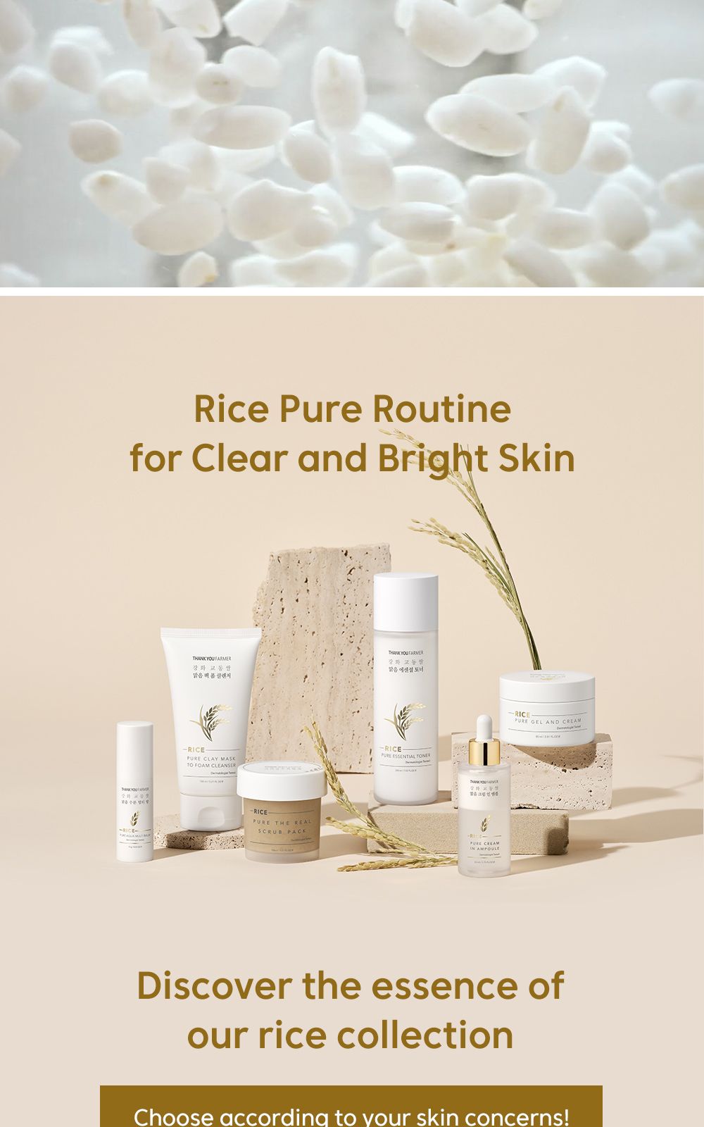Rice Pure Gel and Cream details, part 13