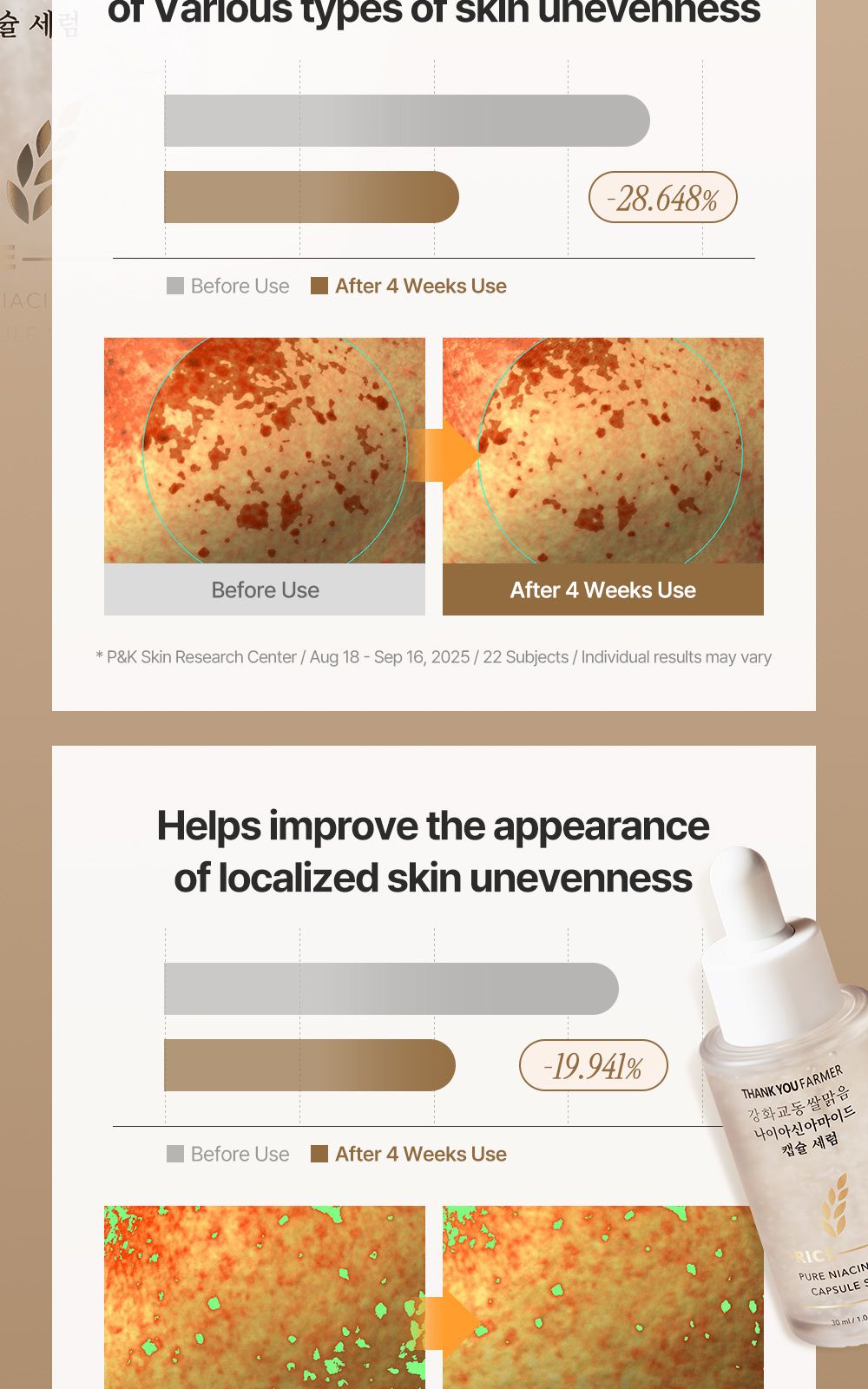 Rice Pure Niacinamide Capsule Serum details, part 9