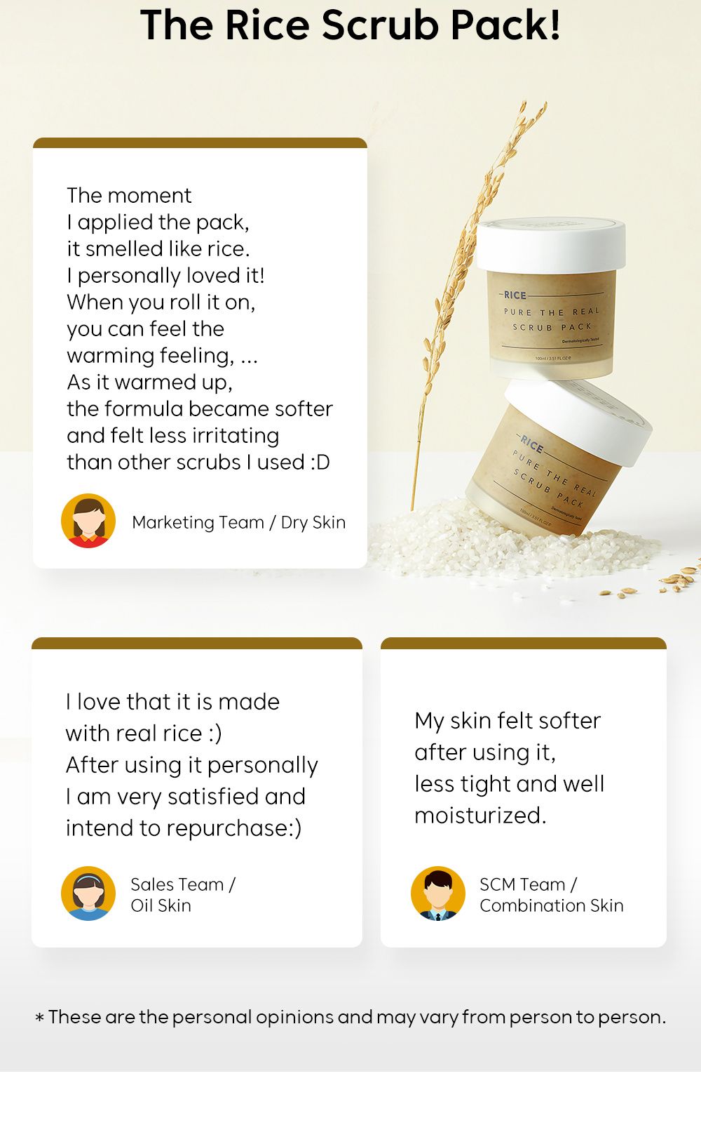 Rice Pure The Real Scrub Pack details, part 2