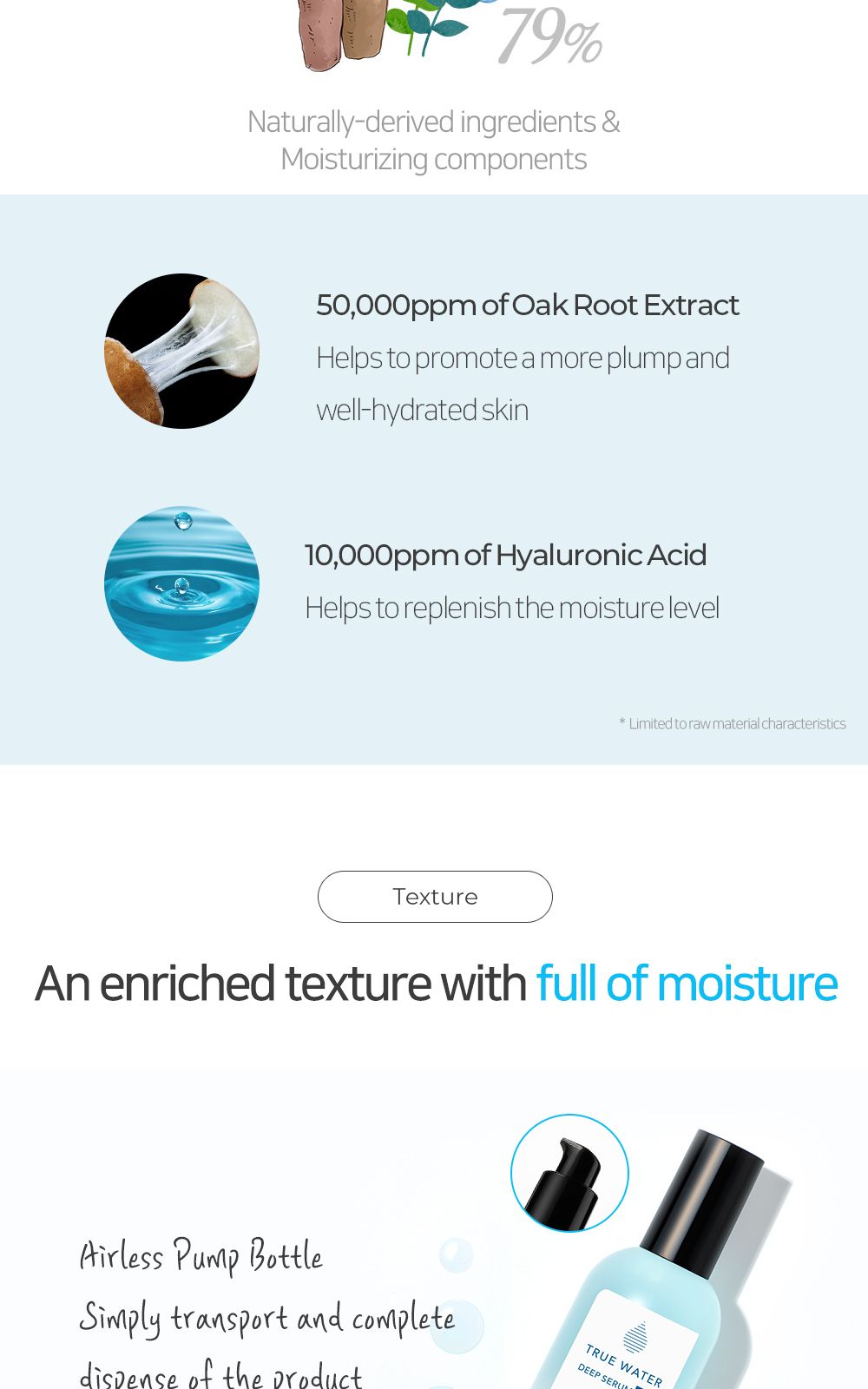 True Water Deep Serum EX details, part 7