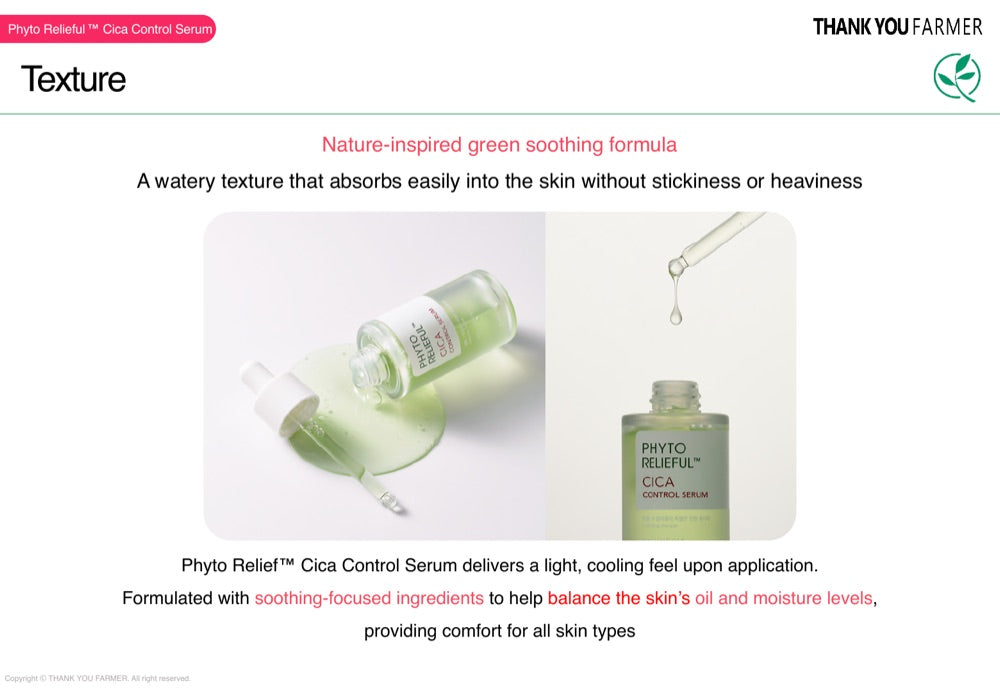 Phyto Relieful™ Cica Control Serum details, part 4